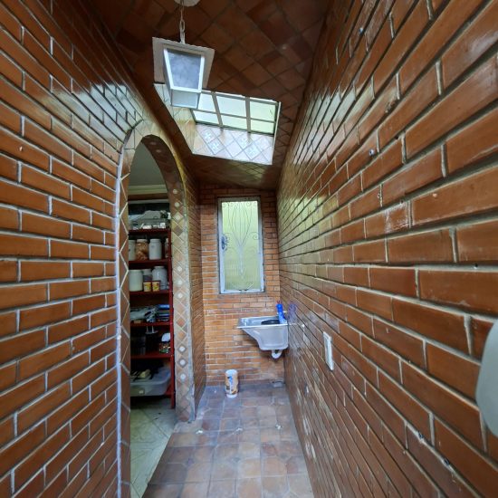cozinha interna teto com luz natural