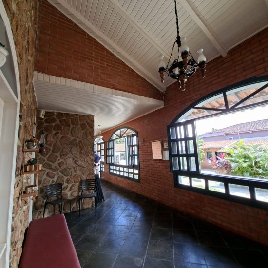 hall de entrada vista para corredor