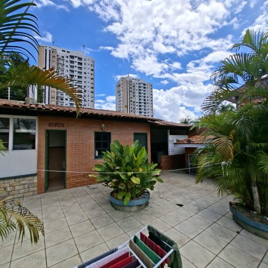 quintal vista para suite externa